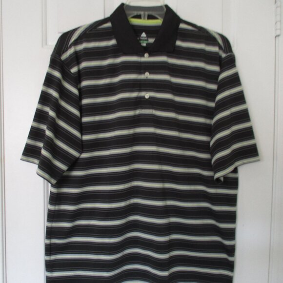 bolle' Golf Mens S/S Black Stretch Polo Shirt NWOT - Size Large - Picture 2 of 2